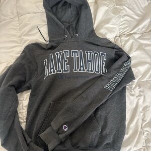 Champion Dark Gray Lake Tahoe Hoodie